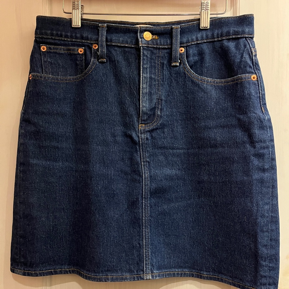 I. Crew Denim Skirt